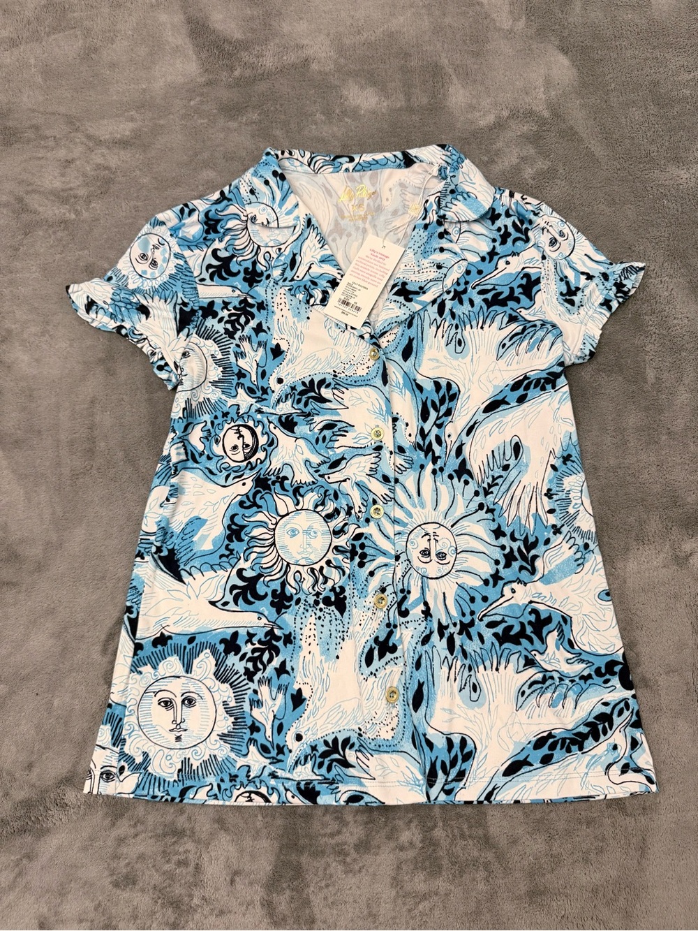 Lilly Pulitzer Valaine Pajama Top